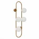 SL1149.301.04 Бра ST-Luce Латунь/Белый G9 4*5W VERA — изображение 2