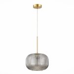 SL1154.303.01 Подвес ST-Luce Латунь/Дымчатый E27 1*60W GRAN — изображение 2