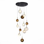 SL1183.543.12 Светильник подвесной ST-Luce Латунь/Черный