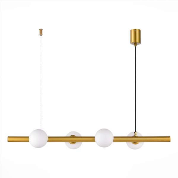 SL1185.203.04 Подвес ST-Luce Золотистый/Белый G9 4*5W ASOLO — изображение 2