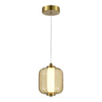 SL1193.303.01 Подвес ST-Luce Латунь/Янтарный LED 1*10
