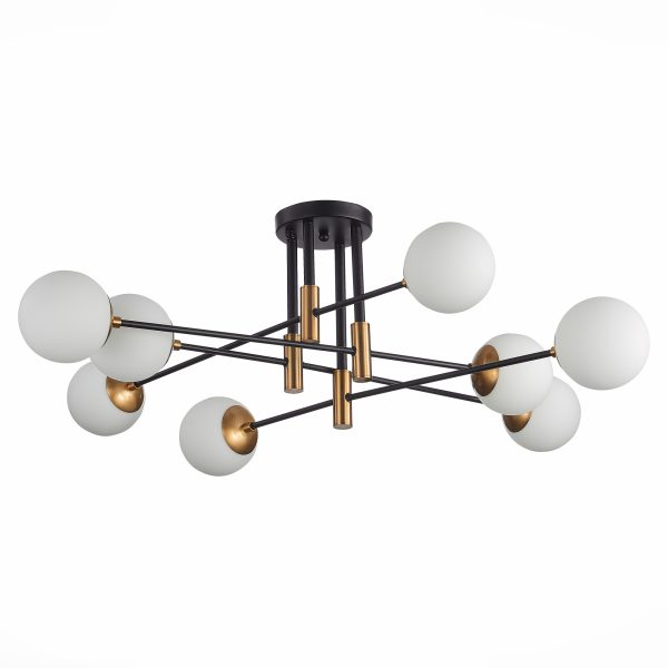 Черный/Белый E27 8*40W LIMANO