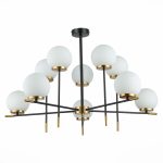 Латунь/Белый E27 10*60W LIMANO