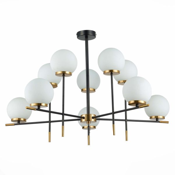 Латунь/Белый E27 10*60W LIMANO