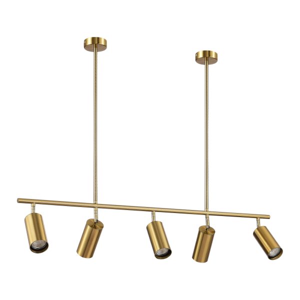 SL1206.303.05 Светильник подвесной ST-Luce Латунь/Латунь GU10 5*5W 4000K SORMANO — изображение 2