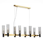 SL1238.303.08 Люстра подвесная ST-Luce Латунь/Кракелированное стекло E14 8*40W CASALI — изображение 2