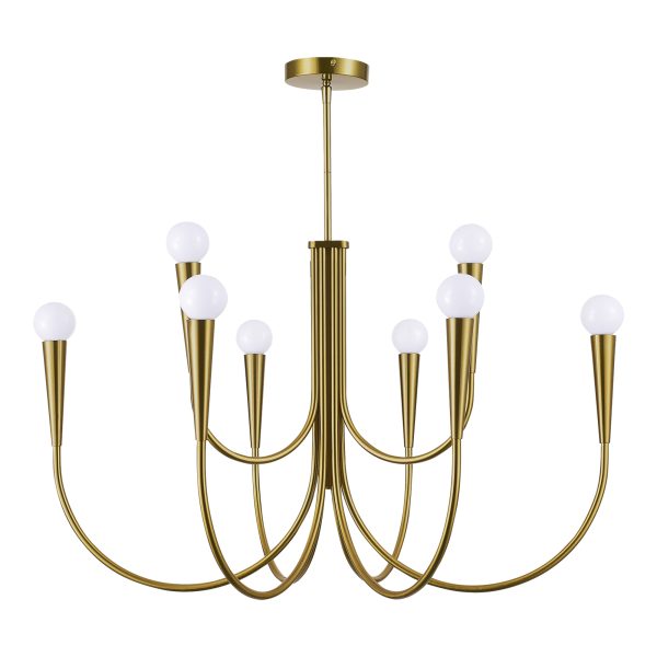 SL1243.303.09 Светильник подвесной ST-Luce Латунь E14 9*60W DUTCHESS — изображение 2