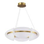 SL1304.203.45 Люстра подвесная ST-Luce Золотистый/Белый LED 1*45W 3000K ETOILE — изображение 2