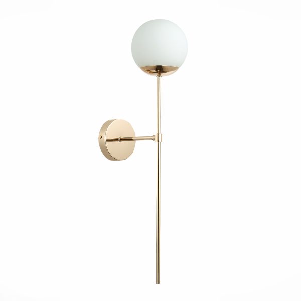 SL1504.201.01 Бра ST-Luce Французское золото/Белый E27 1*60W AVELLINO — изображение 2