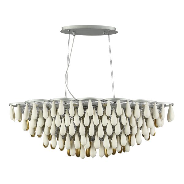 Золотистый E14 8*40W Faenza