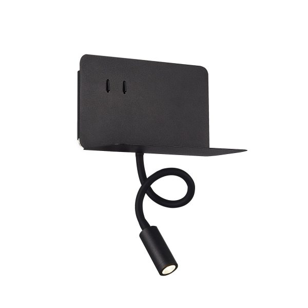 SL1576.401.02 Светильник настенный ST-Luce Черный/Черный LED 2*3W 4000K Настенные светильники — изображение 2