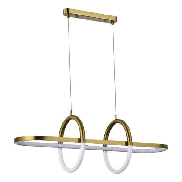 SL1579.313.01 Светильник подвесной ST-Luce Золотистый/Белый LED 1*48W 3000K MOFISTO — изображение 2