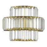 SL1622.311.01 Светильник настенный ST-Luce Латунь/Прозрачный LED 1*21W 4000K TIVOLI — изображение 2