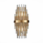 SL1628.301.02 Бра ST-Luce Латунь/Прозрачный