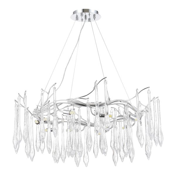 Прозрачный G9 10*5W 4000K TEARDROPS