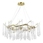 Прозрачный G9 10*5W 4000K TEARDROPS