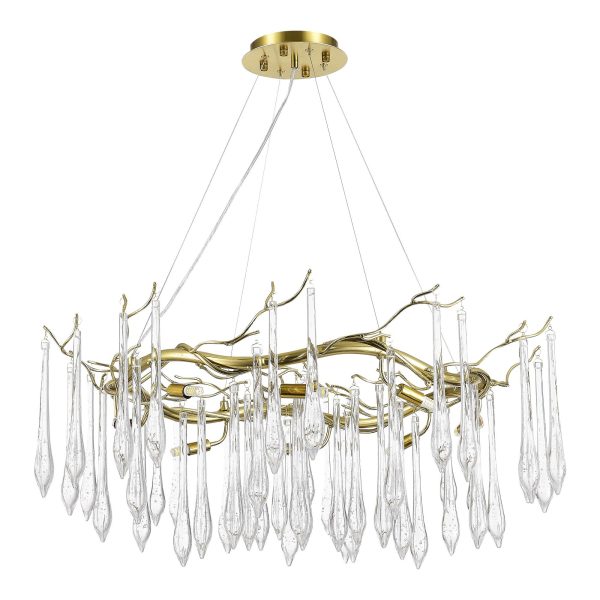 Прозрачный G9 10*5W 4000K TEARDROPS