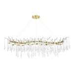 Прозрачный G9 12*5W 4000K TEARDROPS