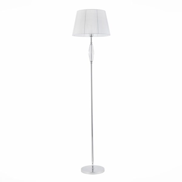 SL1756.105.01 Торшер ST-Luce Хром/Светло-серый E14 1*40W (из 2-х коробок) BELLO — изображение 2