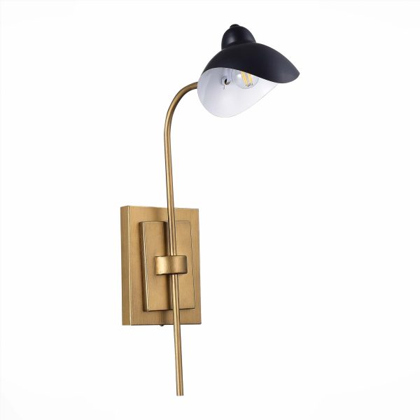 SL1801.301.01 Бра ST-Luce Античная бронза/Черный E14 1*60W MINNE — изображение 2