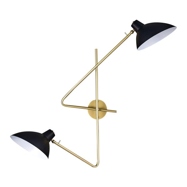 Черный/Черный E27 2*60W JARRO