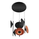 Черный LED 9*2W 3000K SENTITO