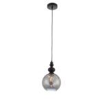 SL374.413.01 Подвес ST-Luce Черный/Дымчатый E27 1*40W BACINETO