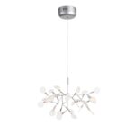 SL379.103.30 Люстра подвесная ST-Luce Серебристый/Белый LED 30*0