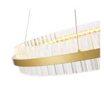 SL383.223.01 Светильник подвесной ST-Luce Матовое золото/Прозрачный LED 1*60W 3000K CHERIO — изображение 2