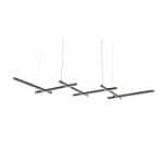 SL394.403.06 Люстра подвесная ST-Luce Черный/Белый LED 6*14W 4000K BASONI — изображение 2