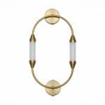 SL6004.301.02 Бра ST-Luce Латунь/Белый LED 2*4W 3000K OLBIA — изображение 2