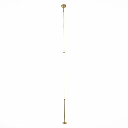 SL6004.315.01 Торшер ST-Luce Латунь/Белый LED 1*30W 3000K OLBIA
