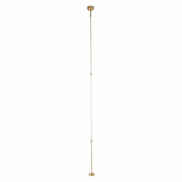 SL6004.315.01 Торшер ST-Luce Латунь/Белый LED 1*30W 3000K OLBIA — изображение 2