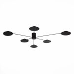 SL6006.402.06 Светильник потолочный ST-Luce Черный/Черный LED 6*5W 3000K TONDO — изображение 2