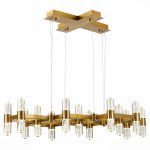 SL6007.203.26 Люстра подвесная ST-Luce Латунь/Прозрачный LED 26*2