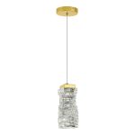 SL6010.203.08 Подвес ST-Luce Золотистый/Прозрачный LED 1*8W ESPIRA — изображение 2