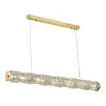 SL6010.203.30 Светильник подвесной ST-Luce Золотистый/Прозрачный LED 1*30W ESPIRA