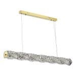 SL6010.203.30 Светильник подвесной ST-Luce Золотистый/Прозрачный LED 1*30W ESPIRA — изображение 2