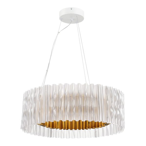 SL6012.203.01 Светильник подвесной ST-Luce Золотистый/Прозрачный LED 1*64W NAZARE — изображение 2