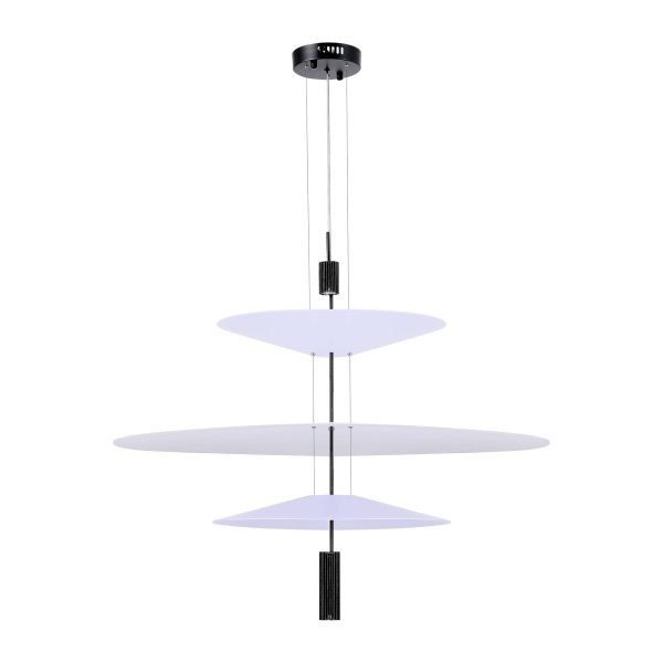 SL6101.423.01 Люстра подвесная ST-Luce Черный/Белый LED 1*15W 3000K ISOLA — изображение 2