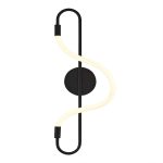 SL6102.401.10 Светильник настенный ST-Luce Черный/Белый LED 1*10W 3000K SAGRATO