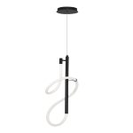 SL6102.403.16 Светильник подвесной ST-Luce Черный/Белый LED 1*16W 3000K SAGRATO — изображение 2