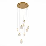 SL6104.203.09 Светильник подвесной ST-Luce Золотистый/Прозрачный