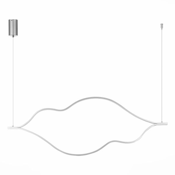 SL6106.103.45 Светильник подвесной ST-Luce Никель/Белый LED 1*45W 4000K CORTILE — изображение 2