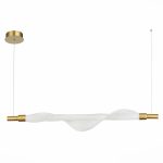 SL6109.203.01 Светильник подвесной ST-Luce Золотистый/Белый LED 1*25W 3000K ALBA — изображение 2
