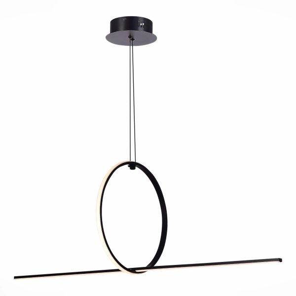 SL6113.413.01_01W SL6113.413.01 Светильник подвесной ST-Luce Черный LED 1*35W 3000K GAIA
