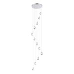 SL6114.103.12 Светильник подвесной ST-Luce Хром/Прозрачный LED 12*3W 3000K CASCATO — изображение 2