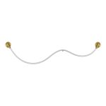 SL6118.301.01 Светильник настенный ST-Luce Латунь/Белый LED 1*20W 4000K MARLOW — изображение 2