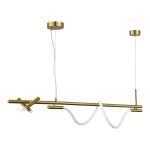 SL6118.303.03 Светильник подвесной ST-Luce Латунь/Латунь LED 2+1*3+11W 4000K MARLOW — изображение 2