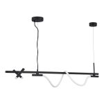 SL6118.403.03 Светильник подвесной ST-Luce Черный/Черный LED 2+1*3+11W 4000K MARLOW — изображение 2